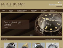 Tablet Screenshot of luigirossogioielli.com